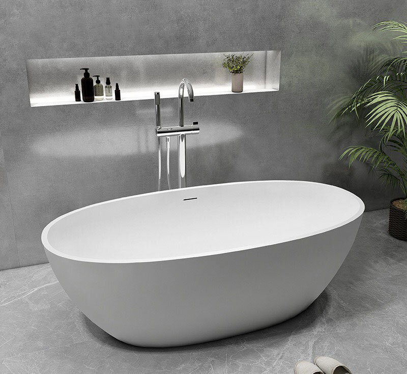 Bồn tắm oval có khả năng giữ nhiệt tốt có lợi cho sức khỏe của người dùng