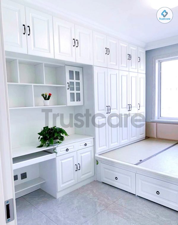 Bộ tủ giường phòng ngủ MDF phủ Acrylic TG032